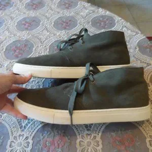 New Ralph Lauren Polo Men Moss Green Suede Chukka Boots SIze 11 Polo Ralph Lauren Green Suede Boots for Men for Sale | Shop  main image 4